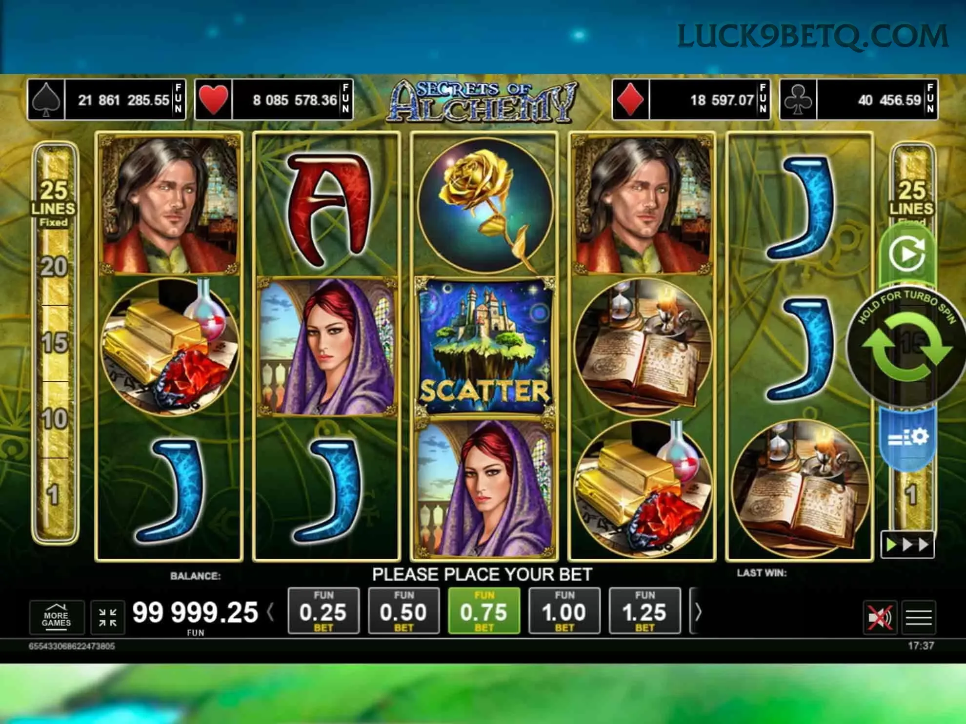 Gates of Olympus slot luck9bet